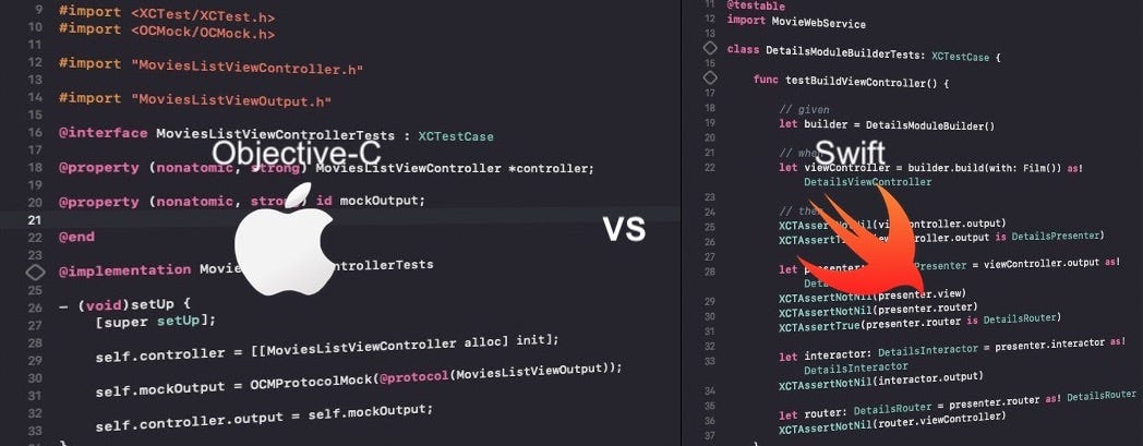 Swift vs Objective-C