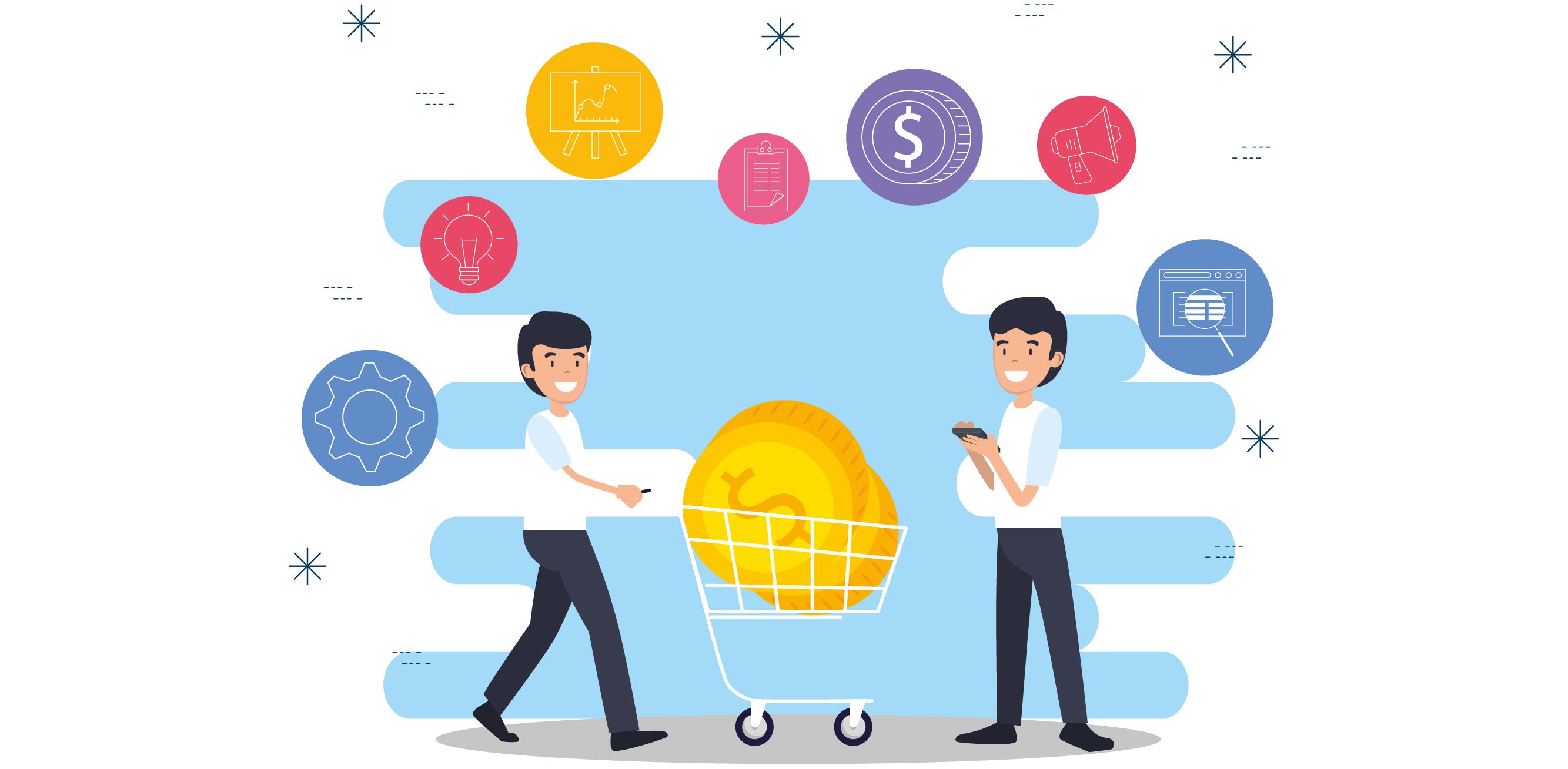 Shopping carts- feature of grocery delivery app