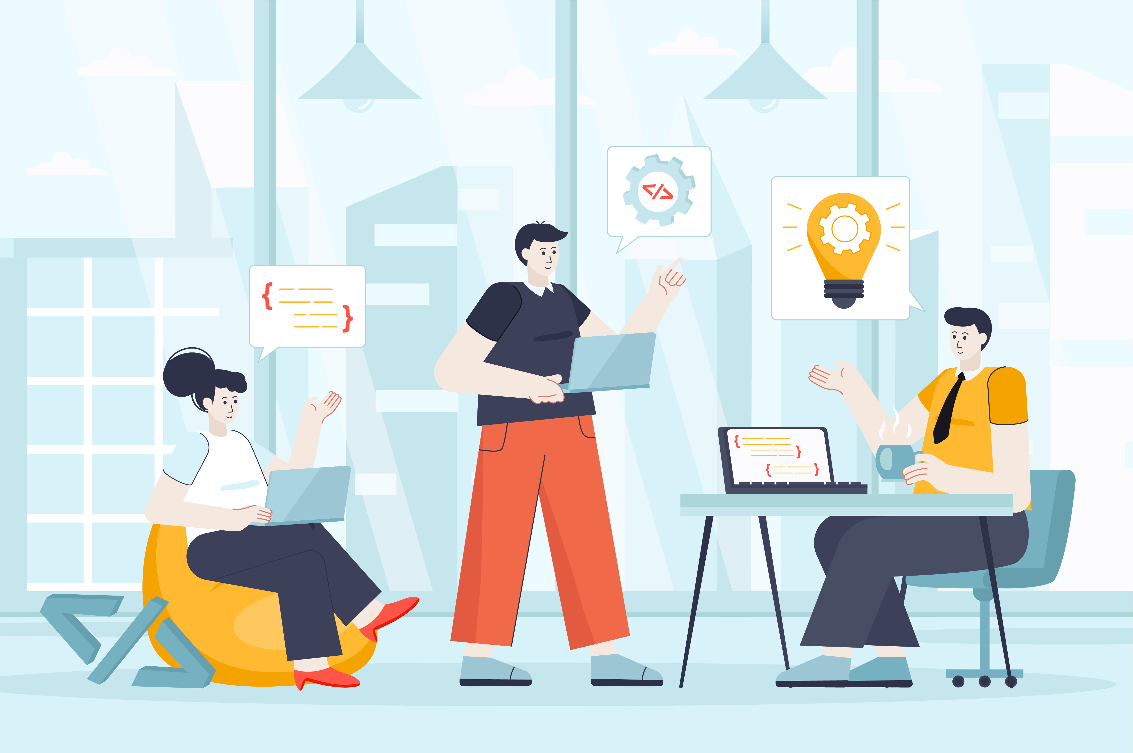 A Team of Skilled and Experienced Developers