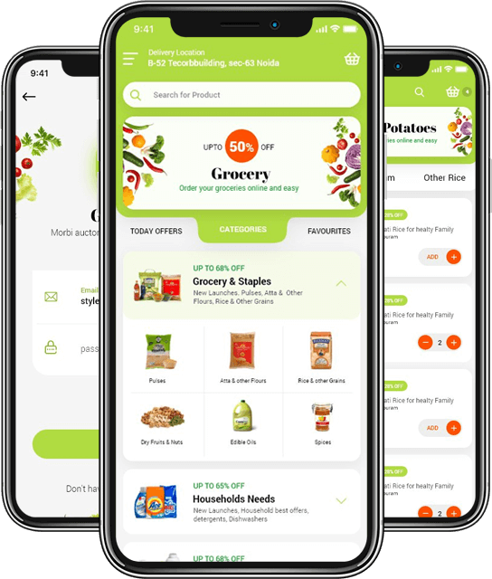 Streamlined Grocery Delivery for Customers