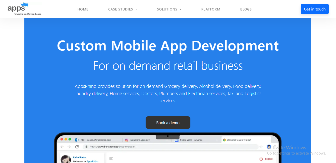Custom Mobile App Development