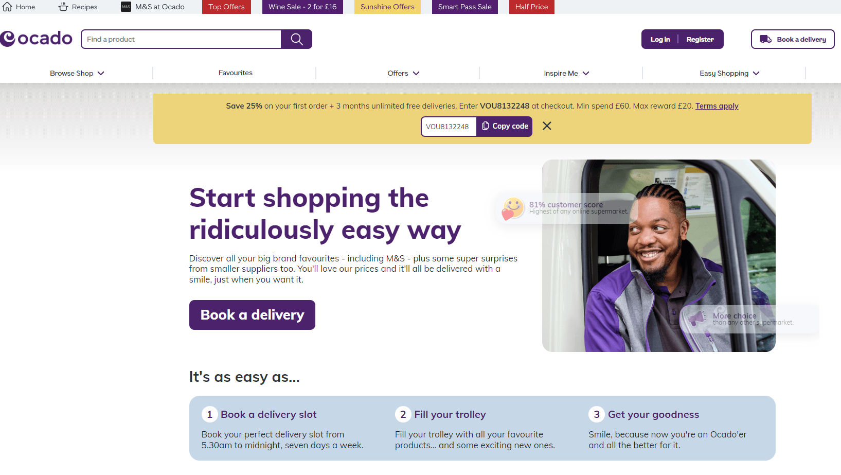 Ocado: