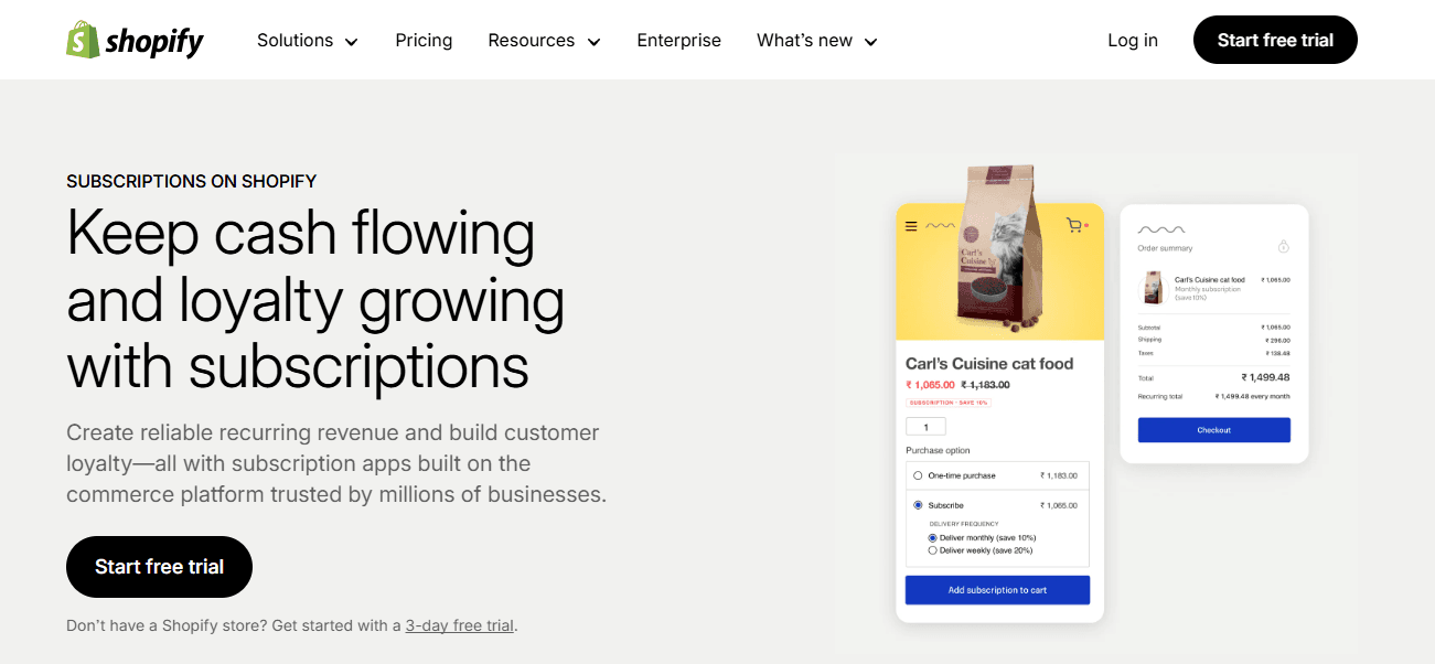 Subscription Solutions
