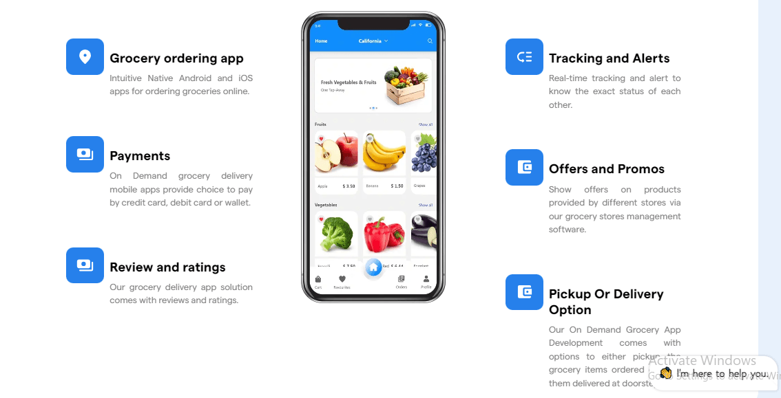 Grocery Delivery App Development Cost
