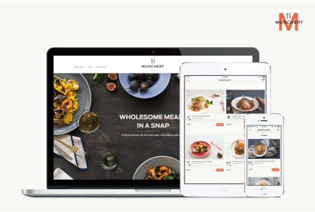 Munchery food delivery app