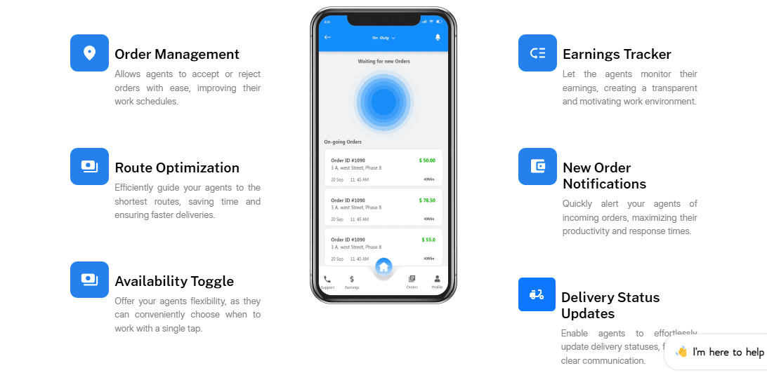 Delivery Staff App