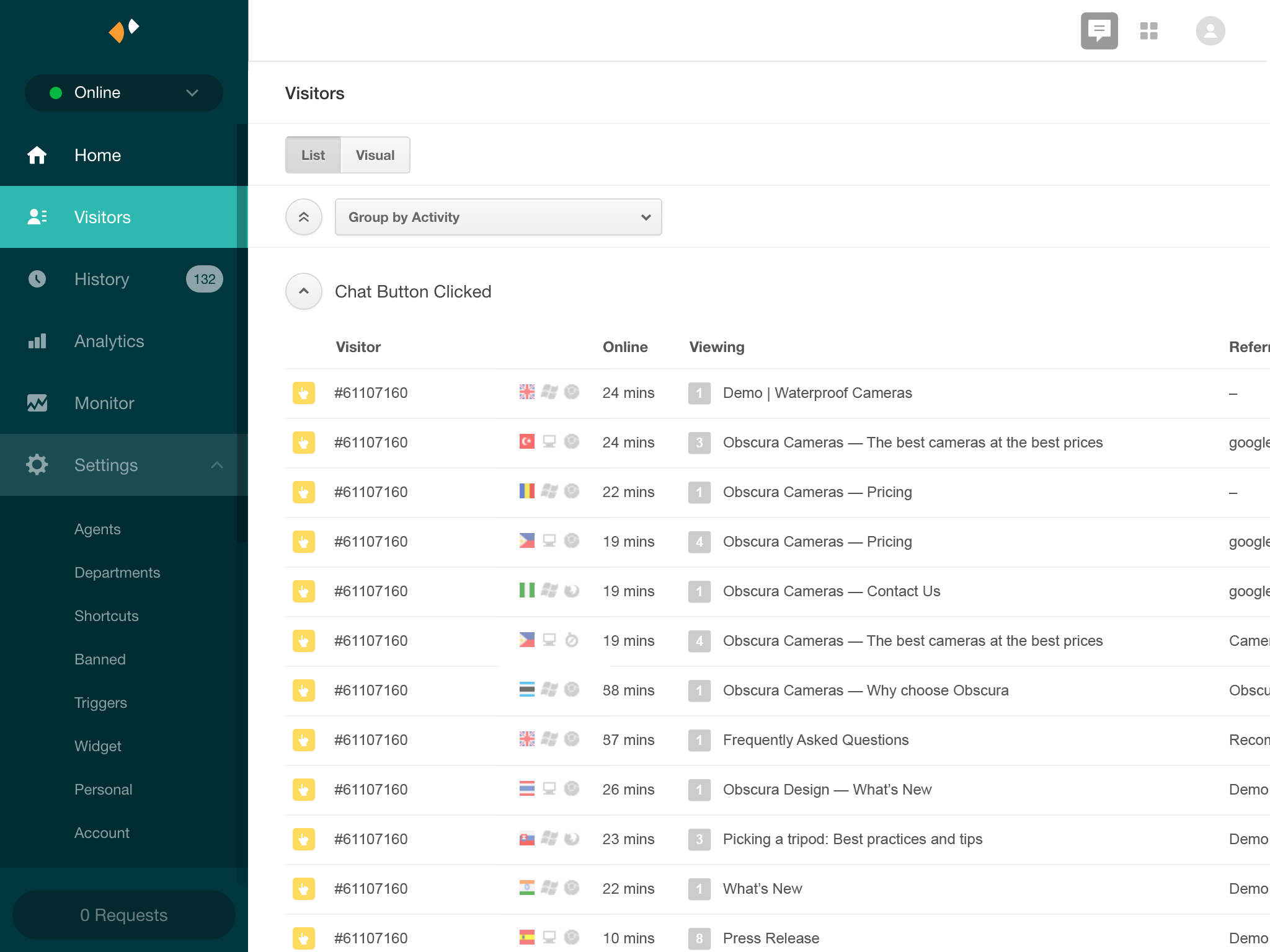 Zendesk Chat